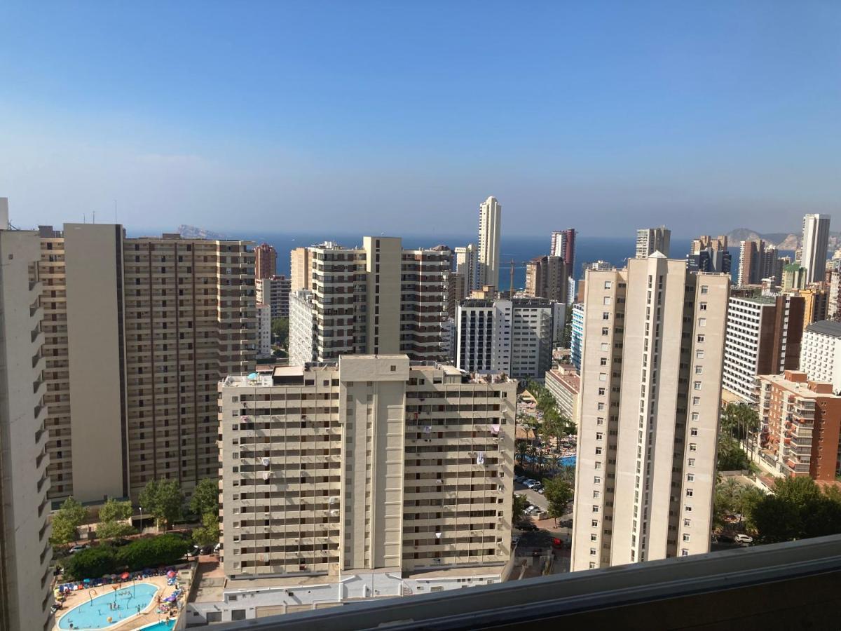 Apartamento Rascacielo bonito mirando al mar Benidorm Exterior foto